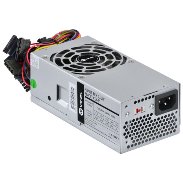 Fonte de Alimentação TFX 230W – Compacta e Eficiente para Uso Corporativo